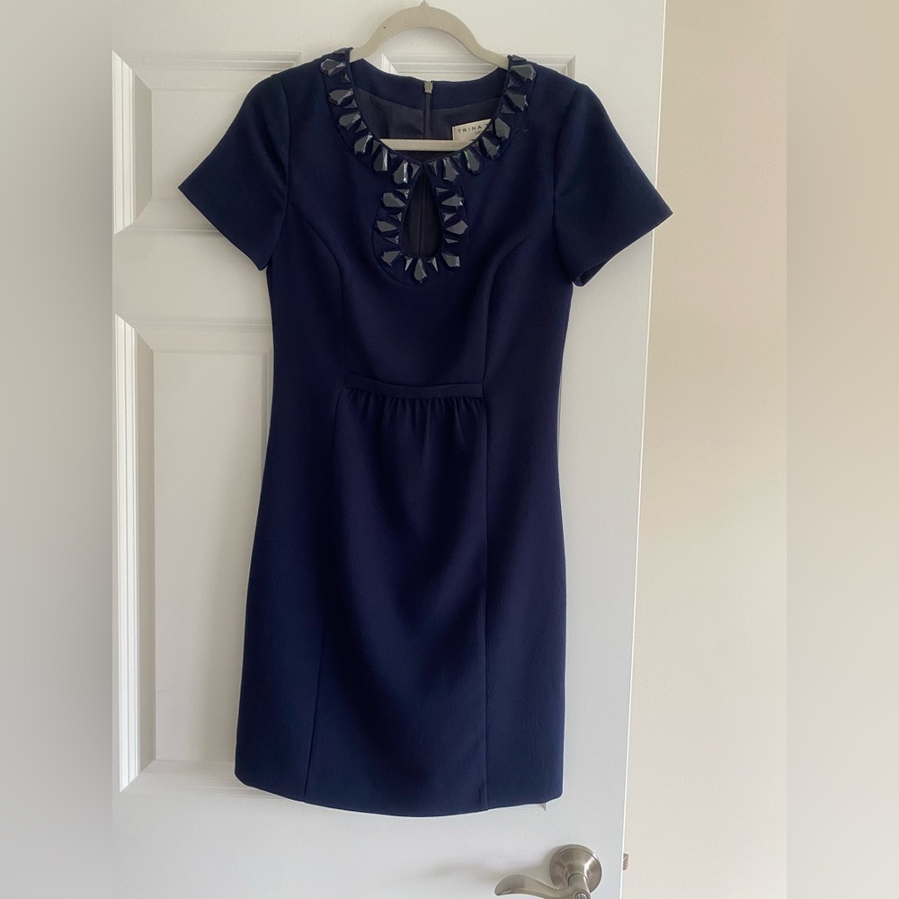 Trina Turk Navy Dress sz. 0